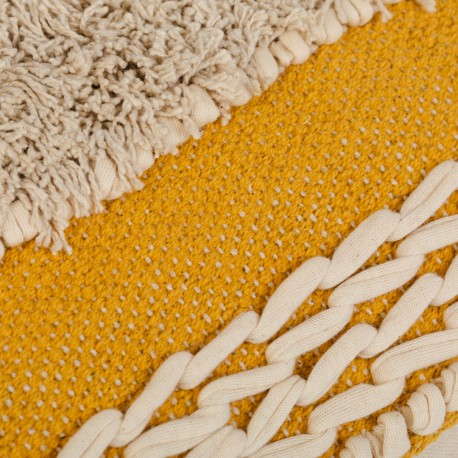 Cuscino quadrato cotone Domus 45x45 - federa + imbottitura