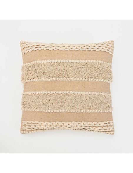 Cuscino quadrato cotone Domus 45x45 - federa + imbottitura Cuscino quadrato cotone Domus 45x45 - federa + imbottitura