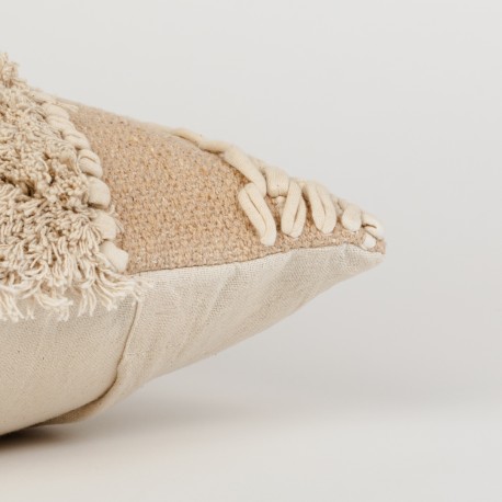 Cuscino quadrato cotone Domus 45x45 - federa + imbottitura