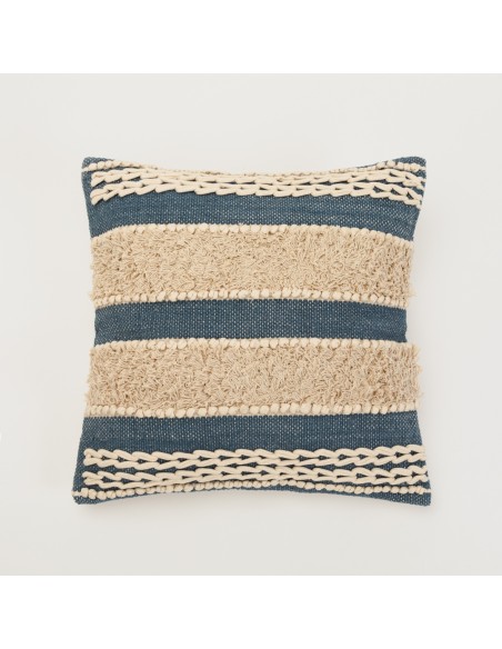 Cuscino quadrato cotone Domus 45x45 - federa + imbottitura Cuscino quadrato cotone Domus 45x45 - federa + imbottitura