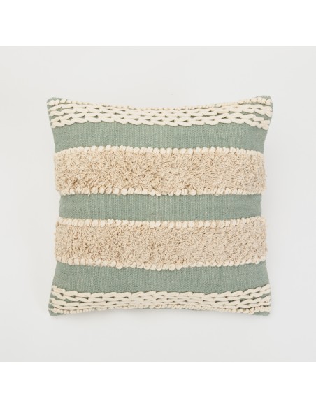 Cuscino quadrato cotone Domus 45x45 - federa + imbottitura Cuscino quadrato cotone Domus 45x45 - federa + imbottitura