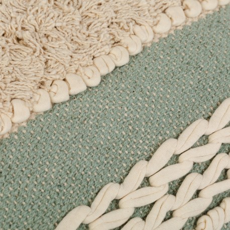 Cuscino quadrato cotone Domus 45x45 - federa + imbottitura