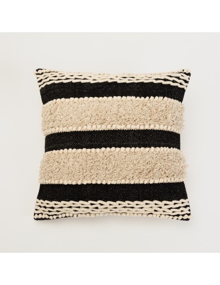 Cuscino quadrato cotone Domus 45x45 - federa + imbottitura Cuscino quadrato cotone Domus 45x45 - federa + imbottitura