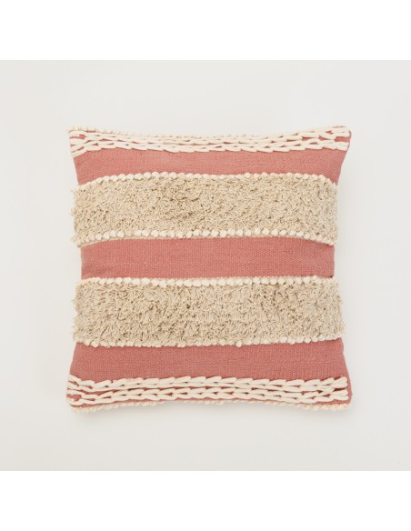 Cuscino quadrato cotone Domus 45x45 - federa + imbottitura Cuscino quadrato cotone Domus 45x45 - federa + imbottitura