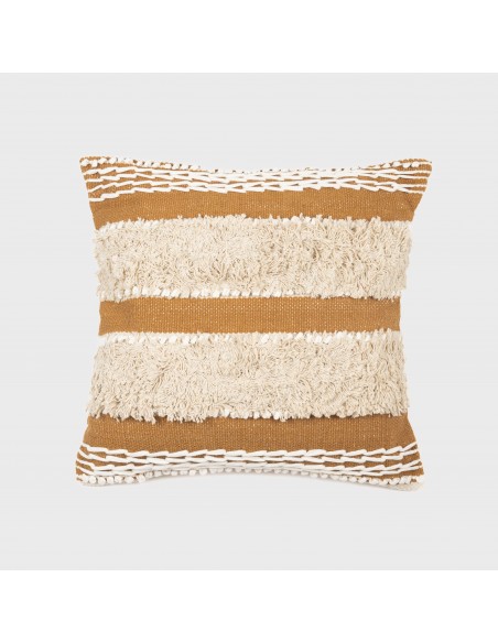 Cuscino quadrato cotone Domus 45x45 - federa + imbottitura Cuscino quadrato cotone Domus 45x45 - federa + imbottitura