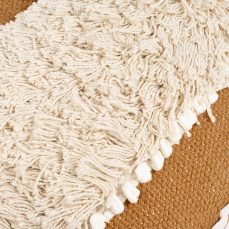 Cuscino quadrato cotone Domus 45x45 - federa + imbottitura