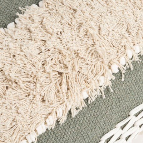 Cuscino quadrato cotone Domus 45x45 - federa + imbottitura