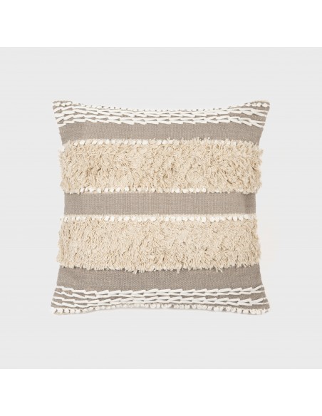 Cuscino quadrato cotone Domus 45x45 - federa + imbottitura Cuscino quadrato cotone Domus 45x45 - federa + imbottitura