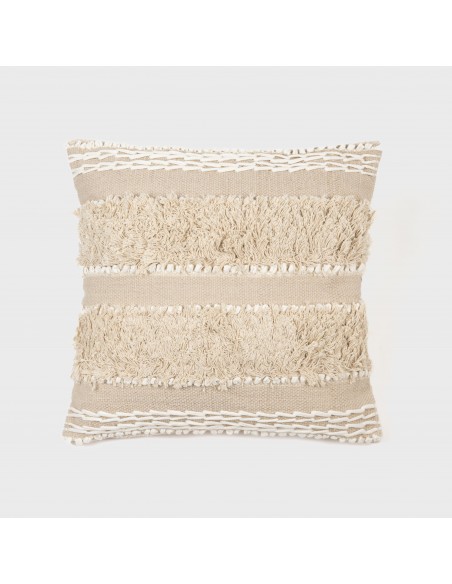 Cuscino quadrato cotone Domus 45x45 - federa + imbottitura Cuscino quadrato cotone Domus 45x45 - federa + imbottitura