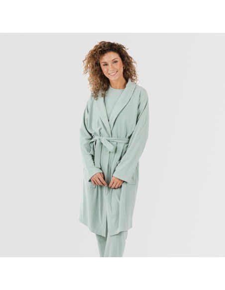 Vestaglia a costine Raya Ancha tinta unita Vestaglia a costine Raya Ancha tinta unita