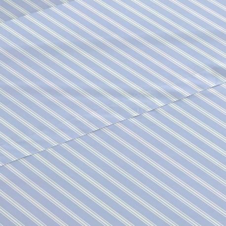 Set di lenzuola percalle Raya Marsella indaco