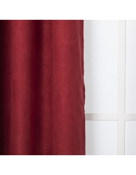 Tenda in pelle scamosciata tinta unita Tenda in pelle scamosciata tinta unita