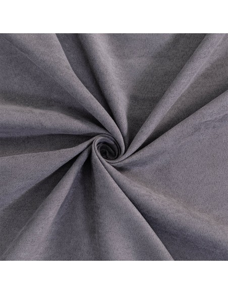 Tenda in pelle scamosciata tinta unita Tenda in pelle scamosciata tinta unita