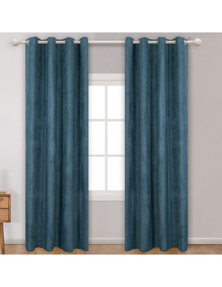 Tenda in pelle scamosciata tinta unita Tenda in pelle scamosciata tinta unita