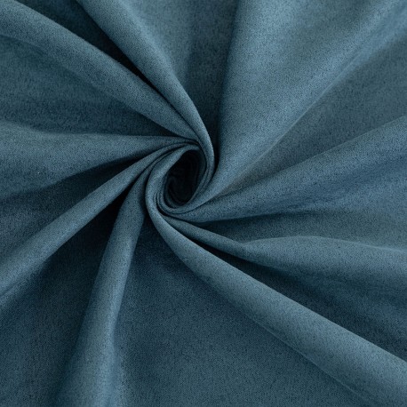 Tenda in pelle scamosciata tinta unita