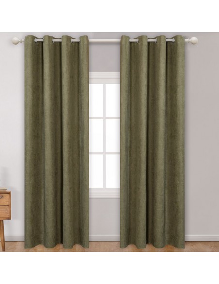 Tenda in pelle scamosciata tinta unita Tenda in pelle scamosciata tinta unita