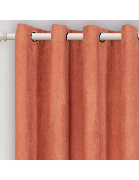 Tenda in pelle scamosciata tinta unita Tenda in pelle scamosciata tinta unita