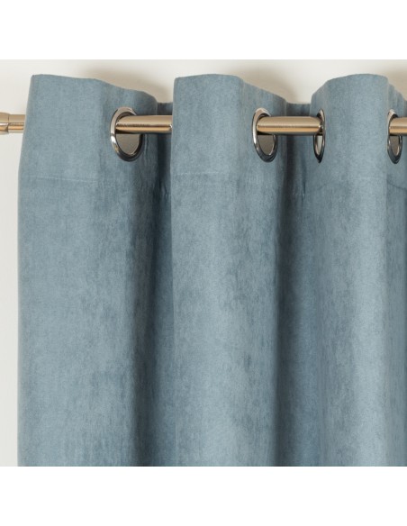 Tenda in pelle scamosciata tinta unita Tenda in pelle scamosciata tinta unita