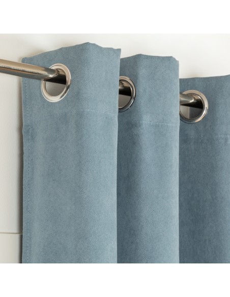 Tenda in pelle scamosciata tinta unita Tenda in pelle scamosciata tinta unita