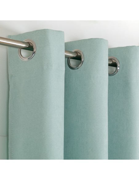 Tenda in pelle scamosciata tinta unita Tenda in pelle scamosciata tinta unita