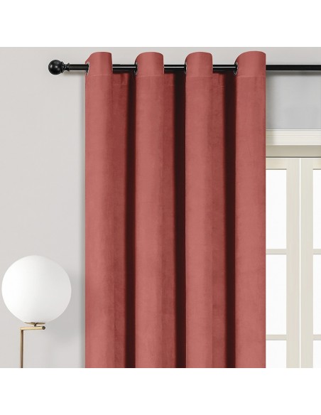 Tenda in pelle scamosciata tinta unita Tenda in pelle scamosciata tinta unita