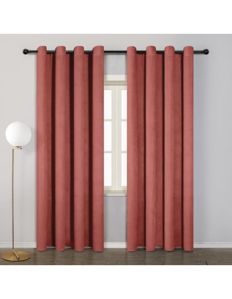 Tenda in pelle scamosciata tinta unita Tenda in pelle scamosciata tinta unita