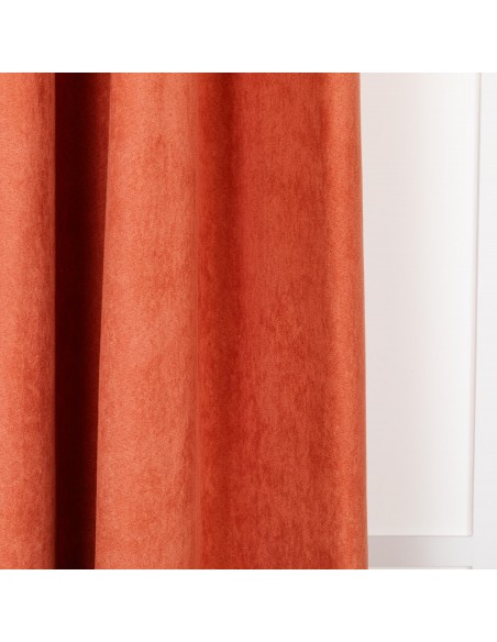 Tenda in pelle scamosciata tinta unita Tenda in pelle scamosciata tinta unita