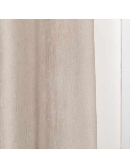 Tenda in pelle scamosciata tinta unita Tenda in pelle scamosciata tinta unita