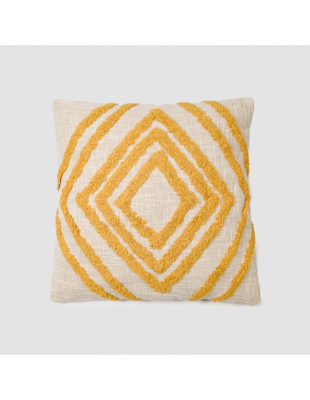 Cuscino quadrato cotone Matt 45x45 - federa + imbottitura Cuscino quadrato cotone Matt 45x45 - federa + imbottitura