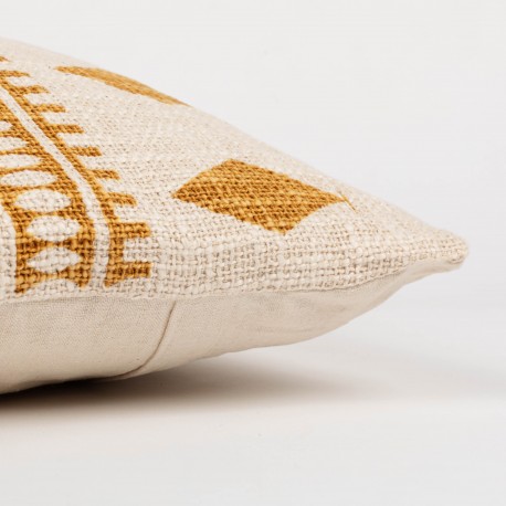 Cuscino quadrato cotone Fauno 45x45 - federa + imbottitura