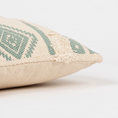 Cuscino quadrato cotone Abad 45x45 - federa + imbottitura