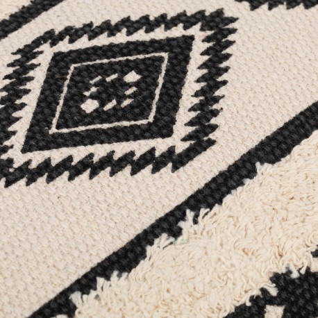 Cuscino quadrato cotone Abad 45x45 - federa + imbottitura