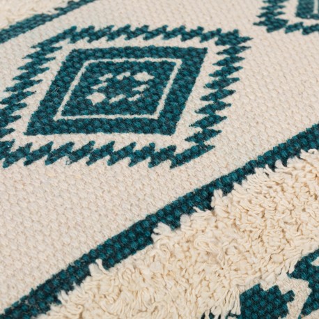 Cuscino quadrato cotone Abad 45x45 - federa + imbottitura