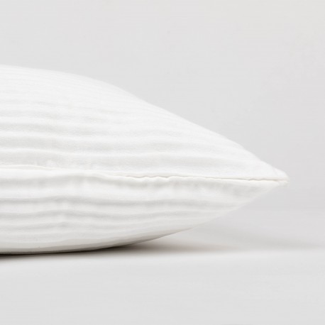 Cuscino quadrato New Ondas scamosciato 50x50 - federa + imbottitura