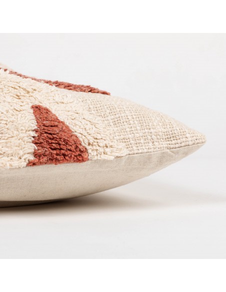 Cuscino quadrato cotone Valirio 45x45 - federa + imbottitura