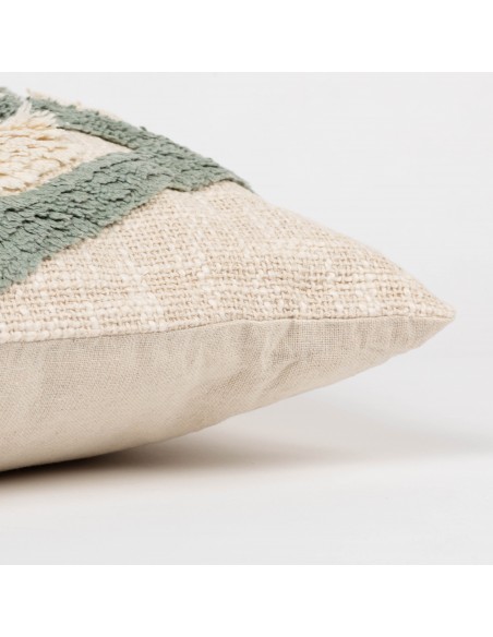 Cuscino quadrato cotone Valirio 45x45 - federa + imbottitura