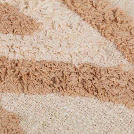 Cuscino quadrato cotone Valirio 45x45 - federa + imbottitura