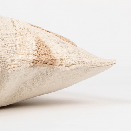 Cuscino quadrato cotone Valirio 45x45 - federa + imbottitura