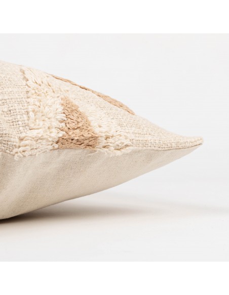 Cuscino quadrato cotone Valirio 45x45 - federa + imbottitura