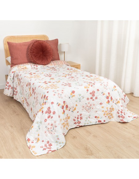 Copriletto bouti Arauz acquarello