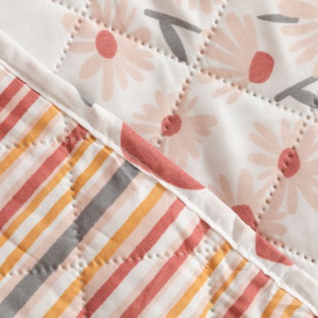 Copriletto bouti Arauz acquarello