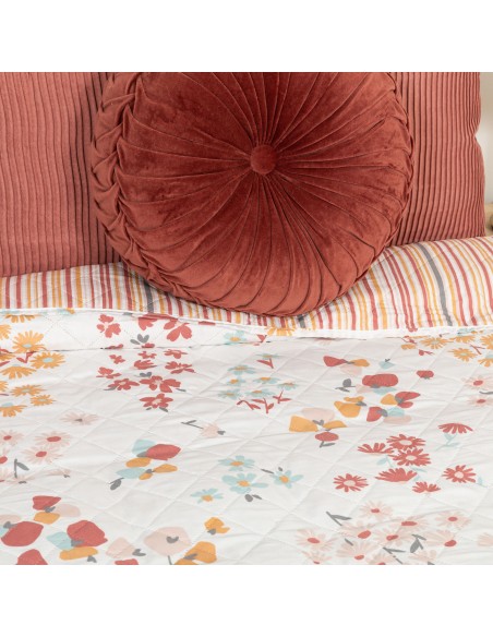 Copriletto bouti Arauz acquarello