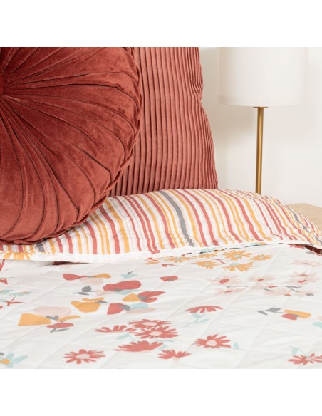 Copriletto bouti Arauz acquarello