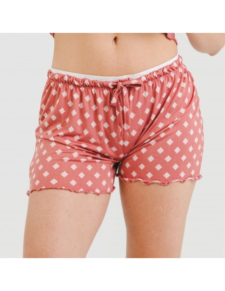 Pigiama con spalline soft Missy marsala Pigiama con spalline soft Missy marsala