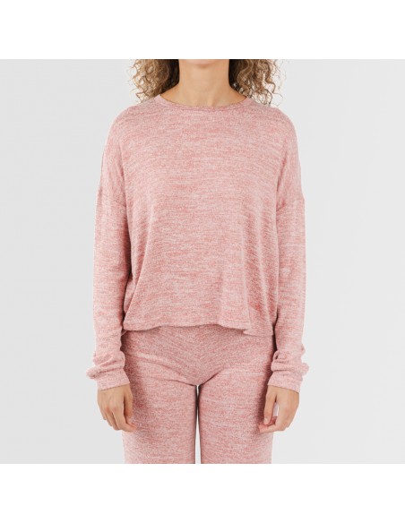 Pigiama maglia extra morbida tinta unita Pigiama maglia extra morbida tinta unita