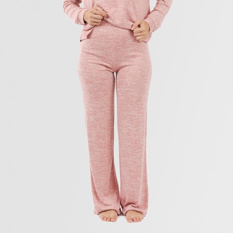 Pigiama maglia extra morbida tinta unita