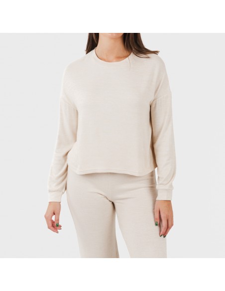 Pigiama maglia extra morbida tinta unita Pigiama maglia extra morbida tinta unita