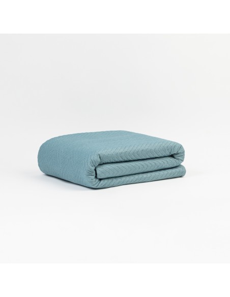 Copriletto bouti effetto consumato tinta unita Copriletto bouti effetto consumato tinta unita