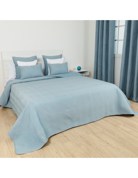 Copriletto bouti effetto consumato tinta unita Copriletto bouti effetto consumato tinta unita