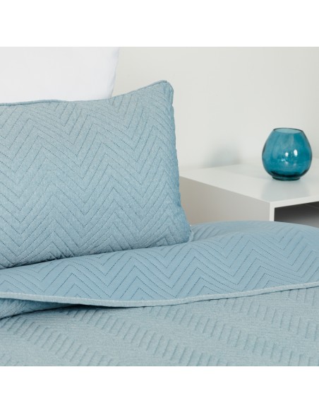 Copriletto bouti effetto consumato tinta unita Copriletto bouti effetto consumato tinta unita